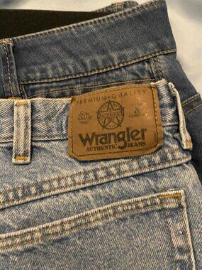 Vintage Wrangler Mens Blue Jean Shorts